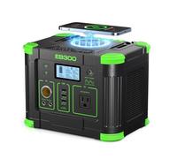 GRECELL Portable Power Station 330W 288Wh Solar Generator Fast Charging Emergency Power Backup Battery UPS for Home Outage RV/Van Road Trip Camping