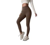 GRECERELLE Womens High Waisted Leggings Seamless Butt Lifting Soft Stretchy Tummy Scrunch Butt Workout Gym Yoga Pants Slim Tights (Ebony Grey, S)