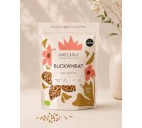 Gréchka Parboiled Buckwheat Grain 400g | Naturally Gluten-Free | High Fibre & Plant Protein | Quick-Cooking Alternative to Rice & Quinoa | Great Taste Award