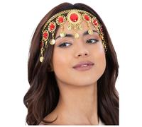 Grecian Gold & Ruby Headdress