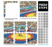 Greco-Roman Wrestling Wooden Jigsaw Puzzle Waterproof 1000 Piece Puzzles for Adults Gifts Colourful Educational Games