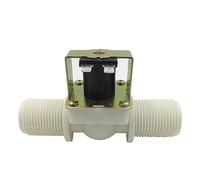 GREDIA 1" DC 12V Solenoid Valve N/C Normally Closed Water Inlet Flow Switch