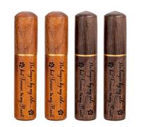Gredstar Mini Scattering Tubes Rosewood Cremation Urn for Human Ashes, Portable Wood Ashes Holder for Ash Scattering Ceremony, Memorial Urns (No longer by my side)