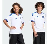 adidas Kids Greece Home Shirt 2026 9-10 Years White