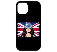 Greece Britain Flags Women Roots British Greek Heritage Case for iPhone 12/12 Pro