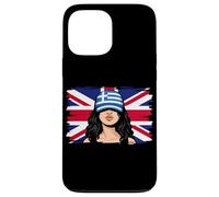 Greece Britain Flags Women Roots British Greek Heritage Case for iPhone 13 Pro Max