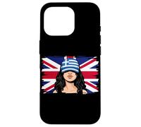 Greece Britain Flags Women Roots British Greek Heritage Case for iPhone 16 Pro