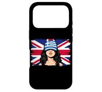 Greece Britain Flags Women Roots British Greek Heritage Case for iPhone 17 Pro