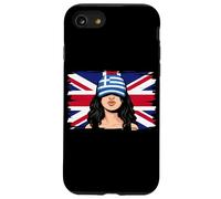 Greece Britain Flags Women Roots British Greek Heritage Case for iPhone SE (2020) / 7/8