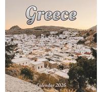 Greece Calendar 2026: 12 month Organizer Jan 2026 to Dec 2026