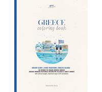 Greece Coloring Book for Adults: The Gr scape: 50 Real Places to Color, from Ancient Athens to the Greek Islands, with Cultural Notes, Maps & GPS Locations (NOMAD COLLECTION _EN)