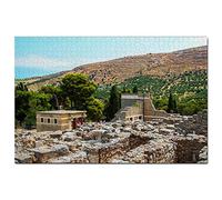 Greece Crete Knossos Jigsaw Puzzle for Adults 200 Piece Travel Gift Souvenir 35x25CM