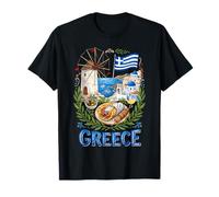 Greece Flag Greek Traditional T-Shirt