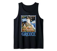 Greece Flag Greek Traditional Tank Top
