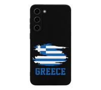 Greece Flag Novelty Phone Cases Compatible With Galaxy S23/Plus/Ultra Slim TPU Protective Cover Case Printed Protector