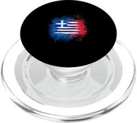 Greece flag PopSockets PopGrip for MagSafe