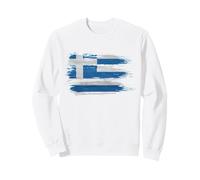 Greece Flag tshirt, Greek tshirt, Greece flag for women Sweatshirt