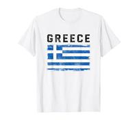 Greece Gr lag T-Shirt, Men, White, Medium