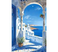 Greece Inspired Notebook: A Mediterranean View Journal to Inspire Your Daily Reflections