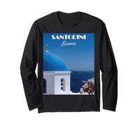 Greece Island Santorini Long Sleeve T-Shirt