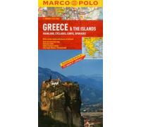 Greece & Islands Map (Marco Polo Maps)