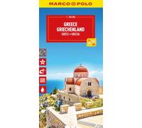 Greece & Islands Marco Polo Map
