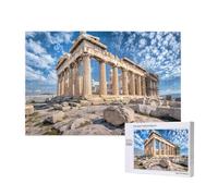 Greece Jigsaw Puzzles for Adults 3000 Parthenon Large Jigsaw Puzzles for Adults, Funny/Difficult/Impossible/Challenging Decompression Games, As a Birthday for Women and Men 2T-806