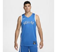 Greece Limited Road Men's Nike Basketball Jersey - Blue - Polyester