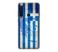 Greece Map Football Soccer Flag Case Cover For Samsung Galaxy A9 (2018), A9 Star Pro, A9s