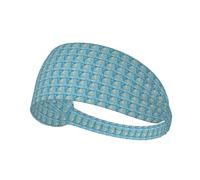 Greece Map Print Ultra-Soft Elastic Headband Gifts for Women Men Stretchable Sports Breathable