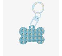 Greece Map Printing Bone Shape Dog Tags Double Sided Personalized Pet Pendants for Dogs and Cats