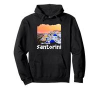 Greece Santorini Pullover Hoodie