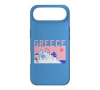 Greece Travel Santorini Old Town Traditional Architect Retro Case for iPhone Air