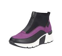 Rieker Pink Zip Boots for Ladies | Rieker N6352-30 Colour: Rose, Size: EU 37 / UK 4