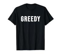 Greedy Value Graphic T-Shirt, Men, Black, L