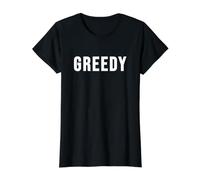 Greedy Value Graphic T-Shirt, Women, Black, S