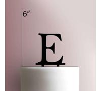 Gr lphabet EpsilonAcrylic Cake Topper 3mm Thick Premium Laser Cut Cake Decoration for Birthday, Wedding, Baby Shower & Party Cakes Durable Reusable