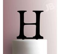 Gr lphabet EtaAcrylic Cake Topper 3mm Thick Premium Laser Cut Cake Decoration for Birthday, Wedding, Baby Shower & Party Cakes Durable Reusable