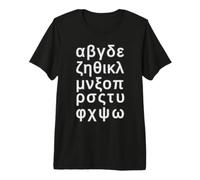 Gr lphabet Learning Letters Greece Premium T-Shirt