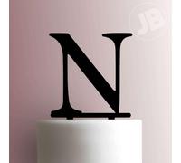 Gr lphabet NuAcrylic Cake Topper 3mm Thick Premium Laser Cut Cake Decoration for Birthday, Wedding, Baby Shower & Party Cakes Durable Reusable