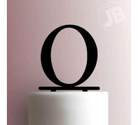 Gr lphabet OmicronAcrylic Cake Topper 3mm Thick Premium Laser Cut Cake Decoration for Birthday, Wedding, Baby Shower & Party Cakes Durable Reusable