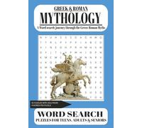 Greek and Roman Mythology Word Search: A Word search journey through the Greco-Roman Myths