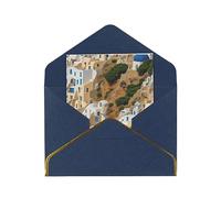 Gr rchitecture Print Print Blank Greeting Cards, Pearl Paper Envelopes Suitable For Various Occasions - Anniversary Cards, Thank You Cards, Holiday Cards, Wedding Cards, Congratulations, And More