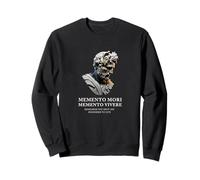 Gr mperor Bust - Memento Mori Memento Vivere Quote Tee Sweatshirt