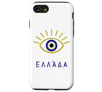 Greek Evil Eye and 'Greece' written in Greek Language Case for iPhone SE (2020) / 7/8