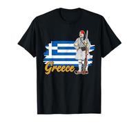 Greek evzone shoes Athens costume souvenir tsolias tsarouchi T-Shirt