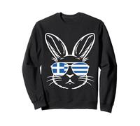 Gr lag Of Greece Orthodox Easter Rabbit Gr aster Sweatshirt