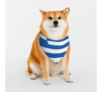 Greek Flag Pet Scarf Stylish Triangle Bid Scarf Bandana Pet Accessory,Washable Pet Kerchief for Girl Boy Dogs or Cats Large
