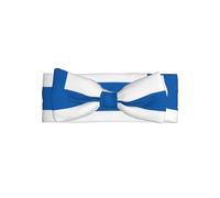 Greek flag Print Baby Girl Headbands, Soft, Stretchy, Cute Infant Bows Hair Accessory for 0-6 Months