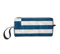 Gr lag Prints Travel Makeup Bag Makeup Pouch, Portable Simple Zippered Makeup Organizer Case for Women